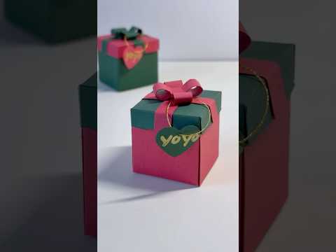 精美礼物包装盒🎁 #diy #homemadepapercraft #handmade #craft #创意手工 #papercraft