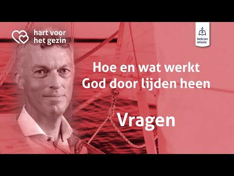 Robbert Vos | Mannenavond | Vraag 1 | Geloof je in genezing?