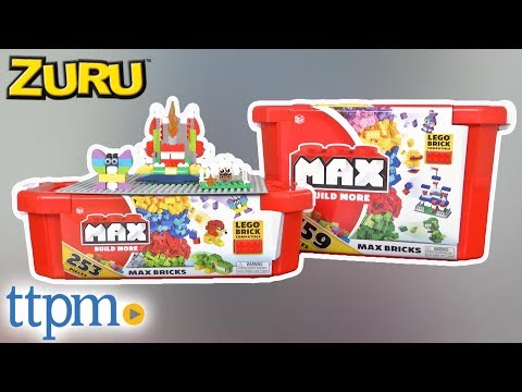 759 Piece and 253 Piece Max Bricks from Zuru