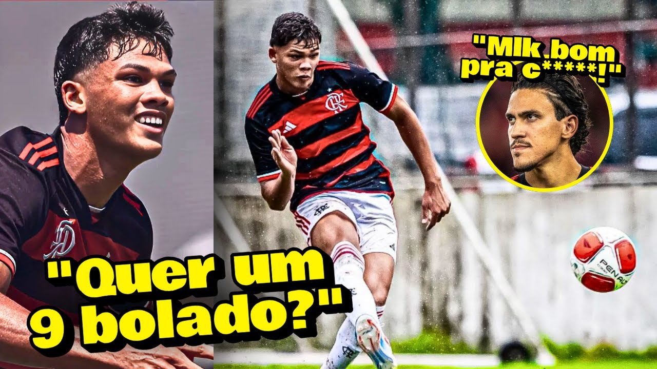 🔥 ESSE MULEQUE É O NOVO PEDRO NO NINHO! CENTROAVANTE NATO NO MENGÃO!