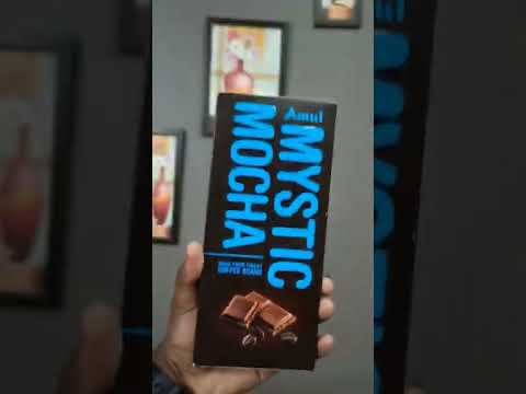 amul mystic mocha chocolate made from finest coffee beans #shorts