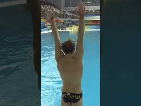 Matthew Mitcham's near-perfect dive! 🇦🇺 #shorts