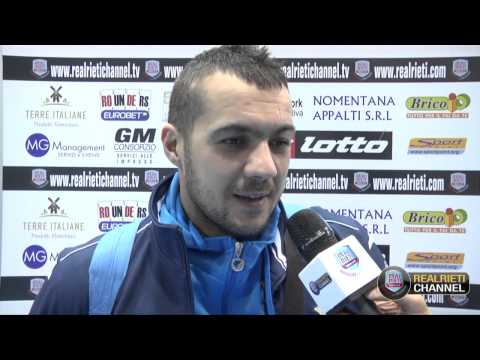 Real Rieti vs Acqua e Sapone - Interviste: Zanchetta e Mammarella