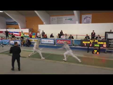 Luxardo Grand Prix 2022 SWS - L16 - Boudiaf FRA v Emura JPN