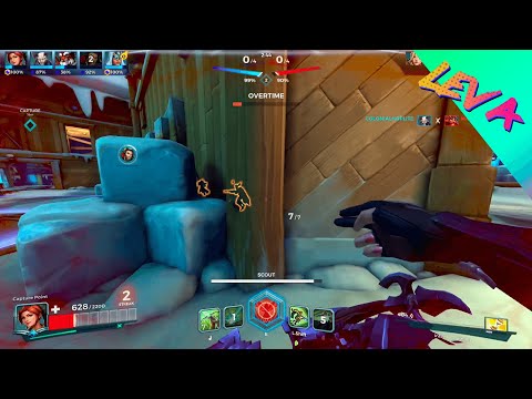 Paladins: Cassie (Siege, Ice Mines) Gameplay (No Commentary) [1080p60FPS] PC