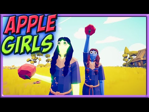 Apple Girl Duo vs Every Faction - TABS Bug DLC MODS GAMEPLAY