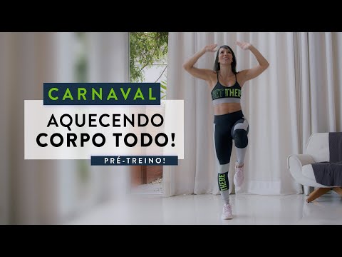 Aquecimento para TODOS os Treinos / Cardio divertido e fácil para iniciantes - Carol Borba