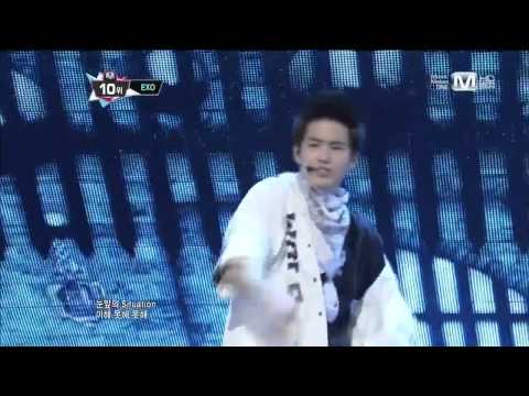 130711 EXO - WOLF 늑대와 미녀 Live, Mnet [HD]