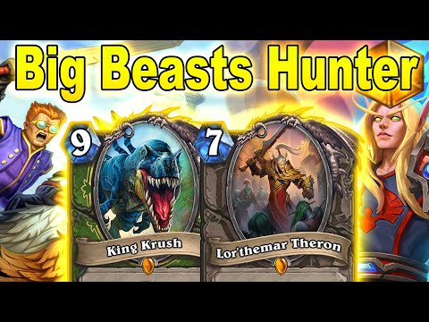 Big Beasts Hunter 2.0 Is Finally Here To Make Your Day Better! March of the Lich King | Hearthstone