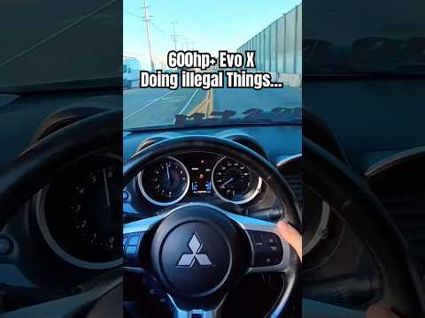POV: You’re Late to work in an Evo 10! #cartok #evo10 #evox