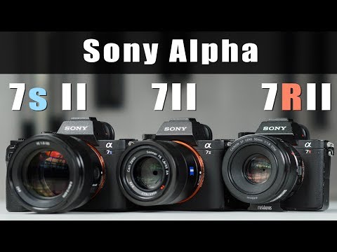 Sony Alpha 7 II - 7r II - 7s II - Unterschiede & Gemeinsamkeiten - Welche ist die Richtige für Dich