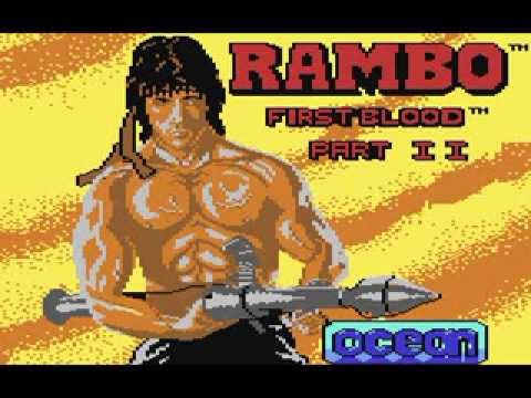 Commodore 64: Rambo - First Blood Part 2 game ending by Ocean