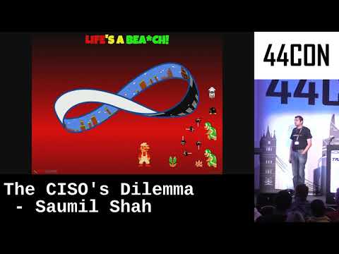The CISO's Dilemma - Saumil Shah