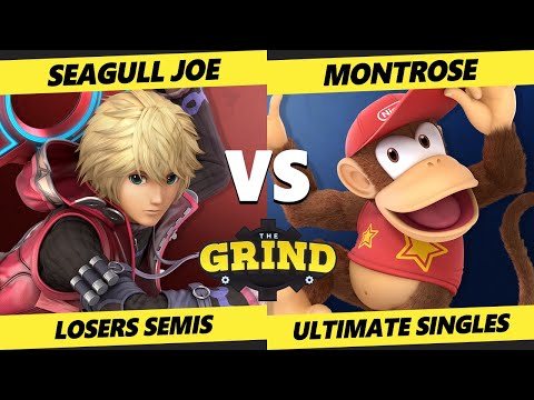 The Grind 223 Losers Semis - Seagull Joe (Shulk, Palutena) Vs. Montrose (Diddy, Bayonetta) - SSBU