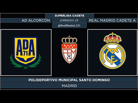AD Alcorcón - Real Madrid Cadete A | Superliga Cadete 2021/22 | Jornada 23