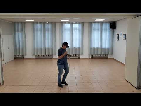Open Heart Cowboy Lernvideo Teach & Dance Line Dance Biene Teil 1