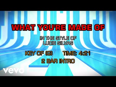Lucie Silvas - What You're Made Of (Karaoke)