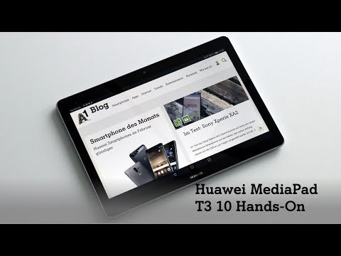 Hands-On Huawei MediaPad T3 10