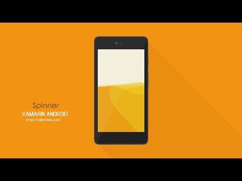 Xamarin Android Tutorial - Spinner