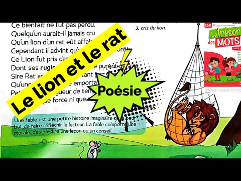 Le lion et le rat ( poésie)