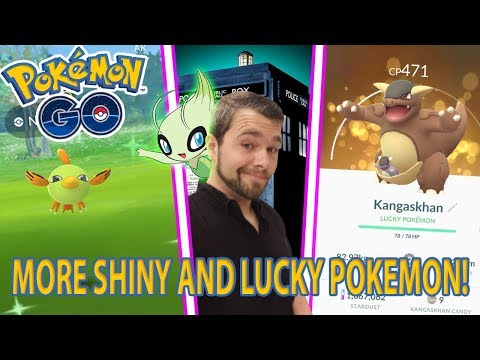 GETTING MORE SHINY AND LUCKY POKEMON ON THE QUEST FOR CELEBI!!! (Pokemon GO)