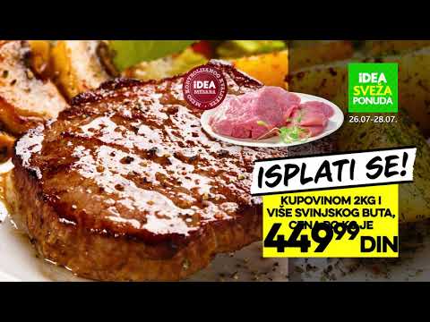 IDEA | Sveža ponuda 26.07 - 28.07.2019.