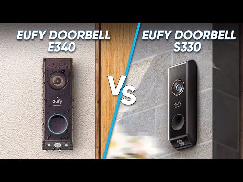 eufy Security Video Doorbell S330, Battery-Powered, Dual Camera, 2K with HDR, Dual Motion Detection, Add-on S380 HomeBase (HomeBase 3) Local Expandable Storage up to 16TB video review thumbnail