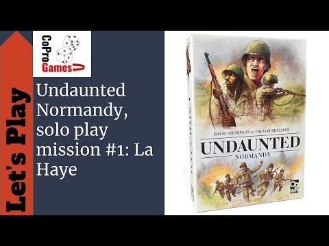 Undaunted Normandy Solo Play La Haye