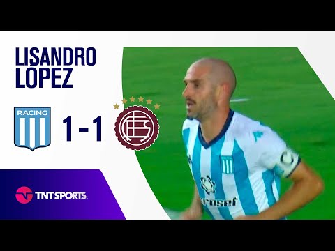 ¡LICHA LÓPEZ METIÓ EL EMPATE! ⚽ | Racing 1-1 Lanús