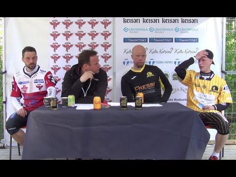 Lehdistötilaisuus: Manse PP - Puijon Pesis 4.6.2017