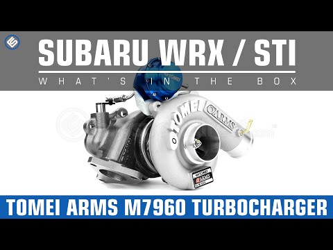 Tomei Subaru WRX 02-07 and STI 04+ ARMS M7960 Turbocharger - What's in the Box?