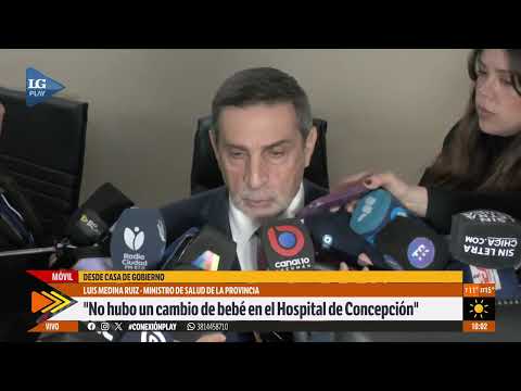 Confusión en Concepción y alerta sanitaria: la palabra oficial de Medina Ruiz en Tucumán