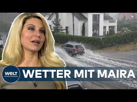 REGEN SATT: Regen und Gewitter in weiten Teilen Deutschlands zu erwarten | WELT Wetter