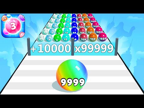 New Satisfying Mobile Game Big Update Gaming: Marble Run, Ball Run 2048, Number Masters, Roof Rails