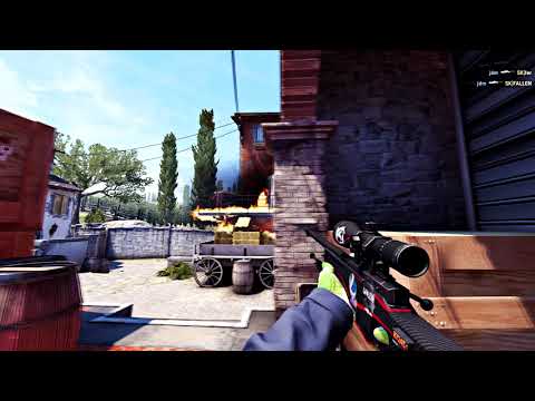 Liquid jdm's 4K with AWP on Inferno vs SK @ ESL One New York 2017