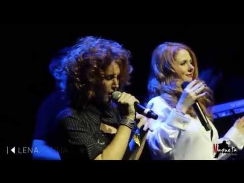 Lena Katina "Golden Leaves" feat Noemi Smorra LIVE in Rome, 14-11-14