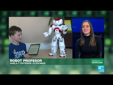 Elías, el robot profesor que habla 23 idiomas