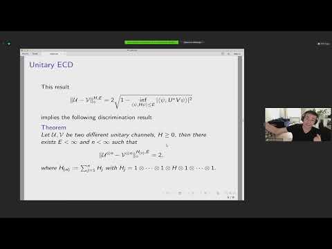 YRS Contributed Talk 1b   Quantum Mechanics, Quantum Many Body and Quantum Information