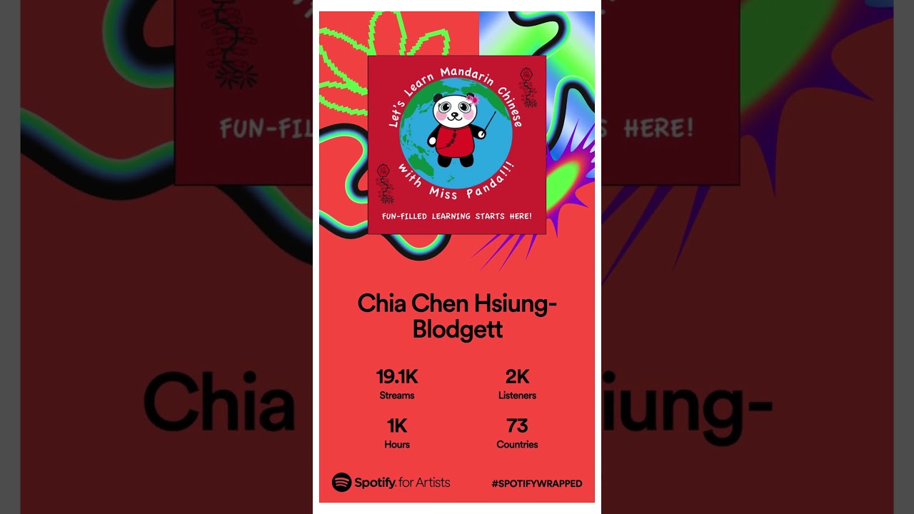 Let's Learn Mandarin Chinese with Miss Panda! Streaming Album