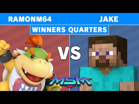 MSM Online 48 - Iluz | Jake (Minecraft Steve) Vs. RamonM64 (Bowser Jr.) - Winners Quarters