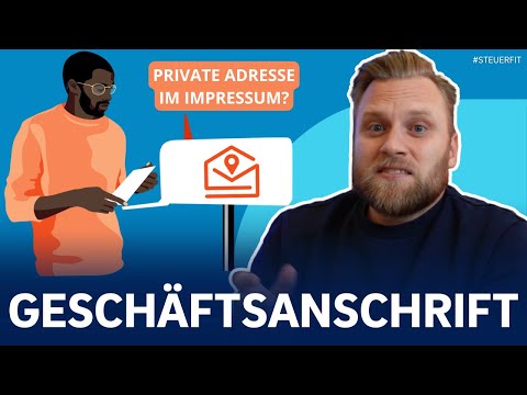 Private Adresse ins Impressum und auf Rechnungen? Welche Geschäftsanschrift du verwenden kannst