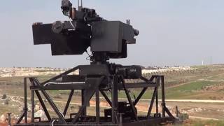 Syria: Rebels in Aleppo manufactured remote controlled machine gun
