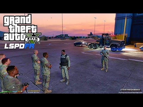 GTA 5 LSPDFR 0.3.1 - EPiSODE 25 - LET'S BE COPS - MILITARY PATROL (GTA 5 PC POLICE)