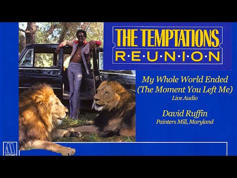 Thumbnail for "My Whole World Ended"- The Temptations Reunion by Eddie Kendricks, R.E.M., The Temptations, David Ruffin
