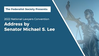 Click to play: Address by Senator Michael S. Lee