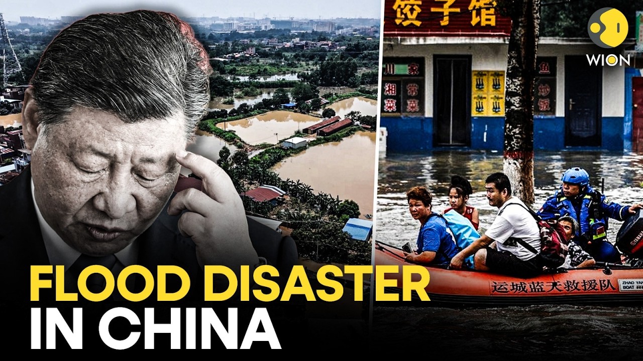 China Floods LIVE: Cities Drown As Massive Rains Trigger Chaos In South China | WION Live