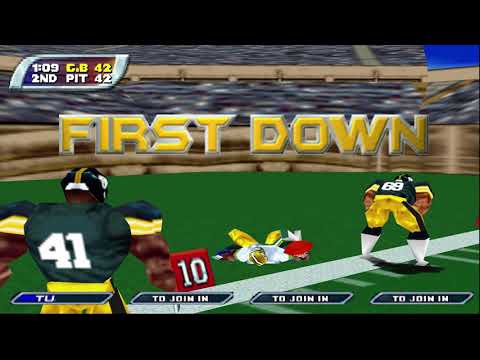 NFL Blitz Special Edition[N64] - Packers vs Steelers