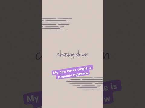 My new cover single is streamin everywhere - have a spin:)