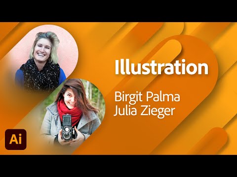Illustration mit Birgit Palma und Julia Zieger | Adobe Live