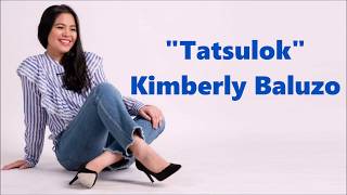 TATSULOK (Bamboo) | Kimberly Baluzo cover (Lyric Video)
